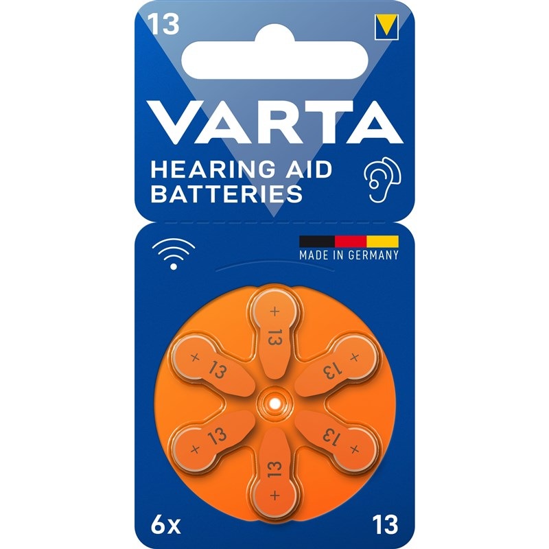 Batéria do načúvacích prístrojov Varta Hearing Aid Battery 13, blistr 6ks