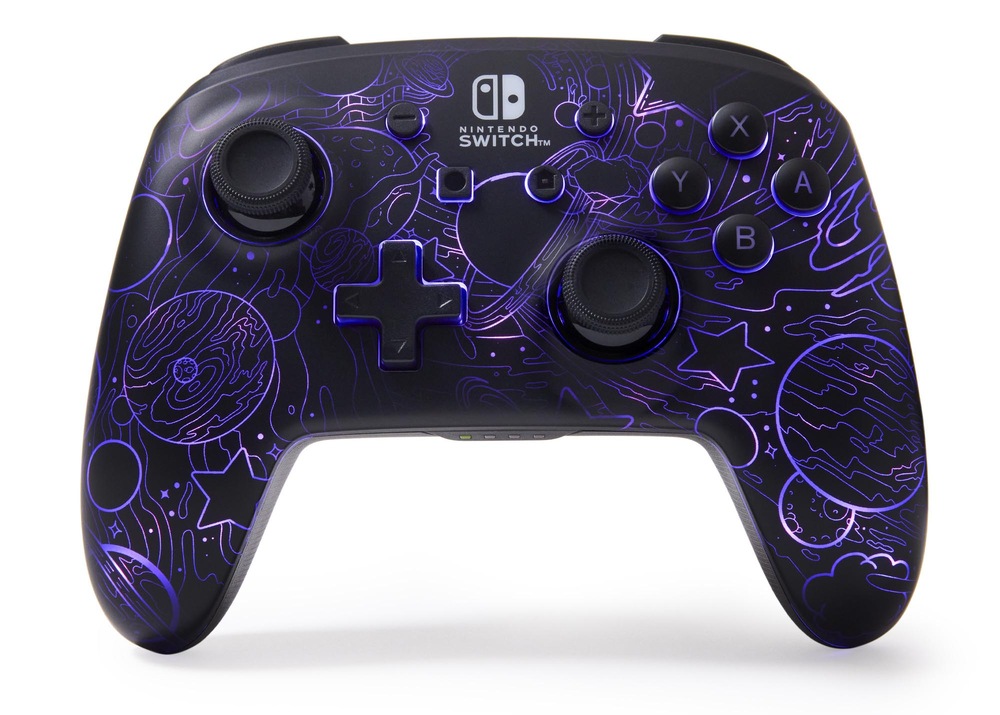 PowerA Enhanced Wireless pre Nintendo Switch – Galactic Vortex (NSGP0349-01)