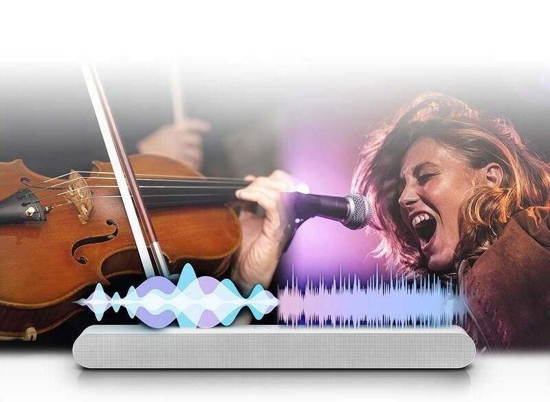 Soundbar Samsung HW-S61D biely