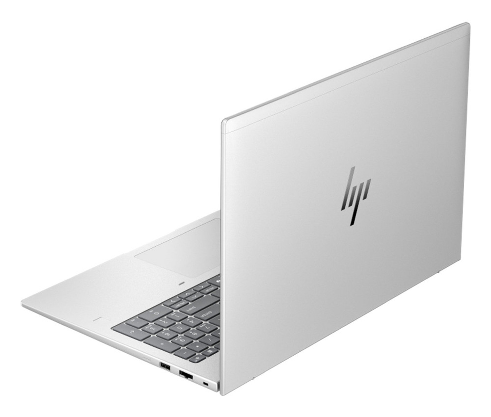 Notebook HP EliteBook 6 G1a 16" strieborný Notebook HP EliteBook 6 G1a zozadu