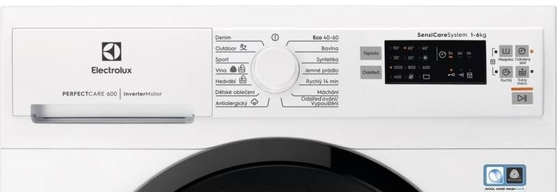 Práčka Electrolux PerfectCare 600 EW6SN506BC biela