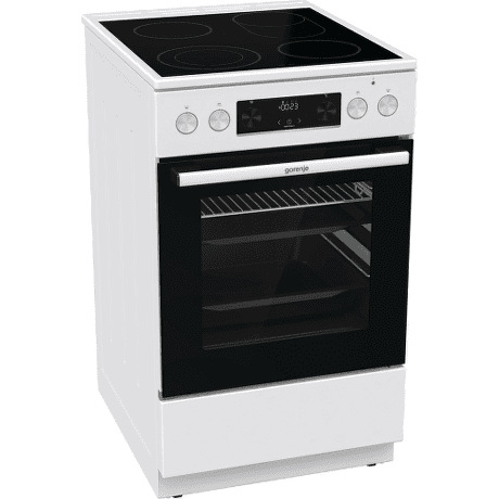Sklokeramický sporák Gorenje GECS5C60WPA biely Sklokeramický sporák Gorenje GECS5C60WPA biely