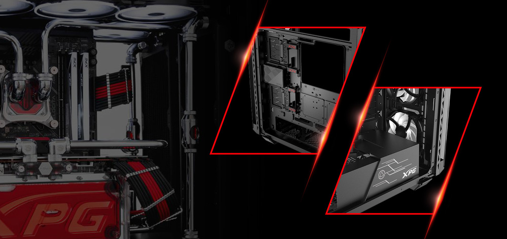 Case ADATA XPG Battlecruiser II čierna