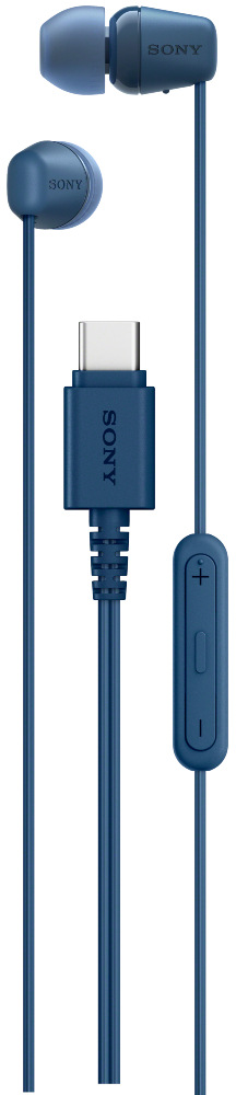 Sony IER-EX15C, USB-C, modrá