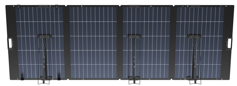 Detail panelu EcoFlow zo zadnej strany