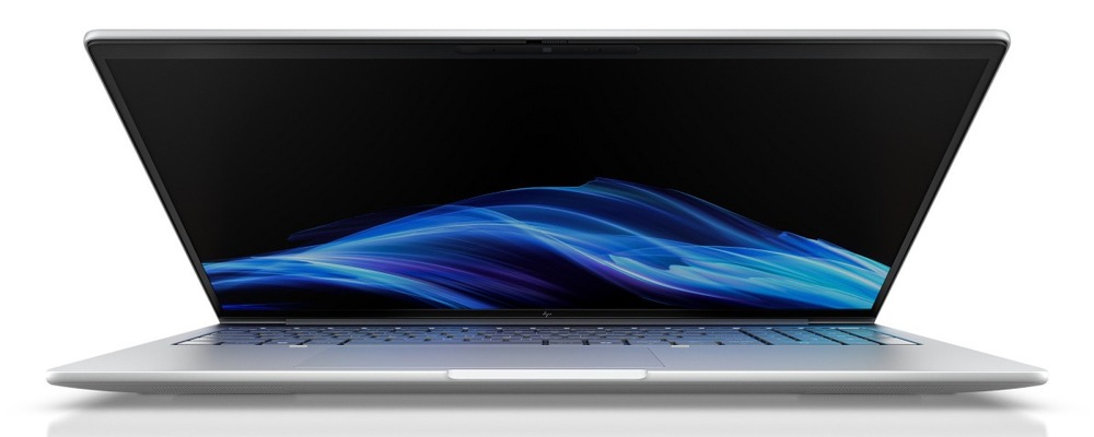 Notebook HP Elitebook 8 G2a 16" strieborný Pootvorený zapnutý notebook HP Elitebook 8 G2a 16"