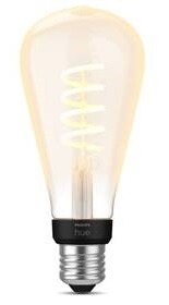 Žárovka LED Philips Hue Bluetooth, filament ST72, 7W, E27, White Ambiance (8719514301504)