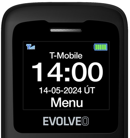 Mobilný telefón Evolveo EasyPhone ID čierny Mobilný telefón Evolveo EasyPhone ID čierny