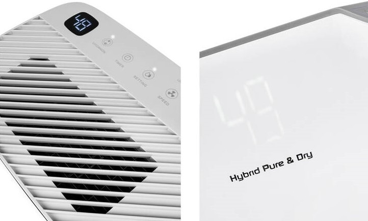 Odvlhčovač Rohnson R-91020 Hybrid Pure & Dry biely Odvlhčovač Rohnson R-91020 Hybrid Pure & Dry biely