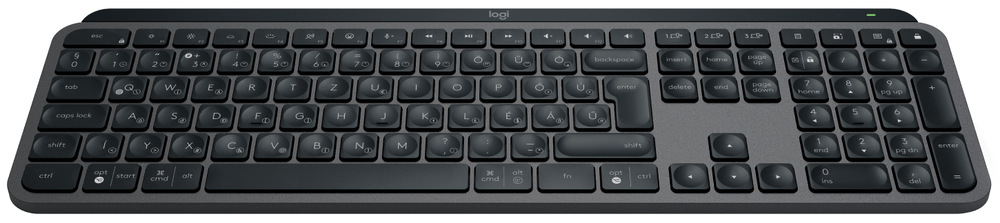 Klávesnica Logitech MX Keys S, US layout - grafitová