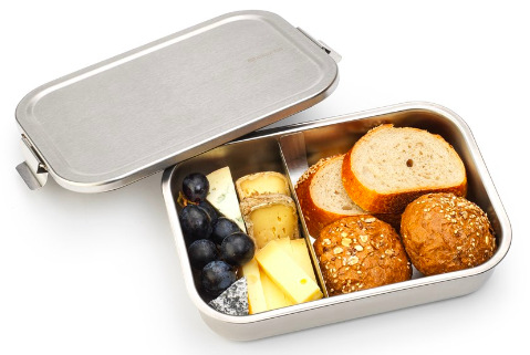 Jedálenský box Brabantia Bento Make & Take L, matt steel nerez Jedálenský box Brabantia Bento Make & Tiež L, matt steel