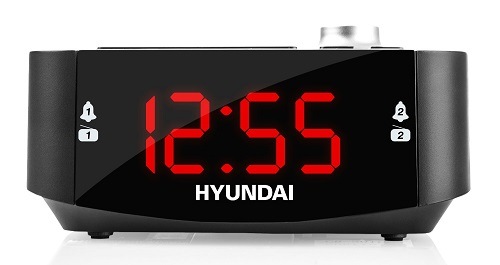 Rádiobudík Hyundai RAC 201 PLL BR čierny