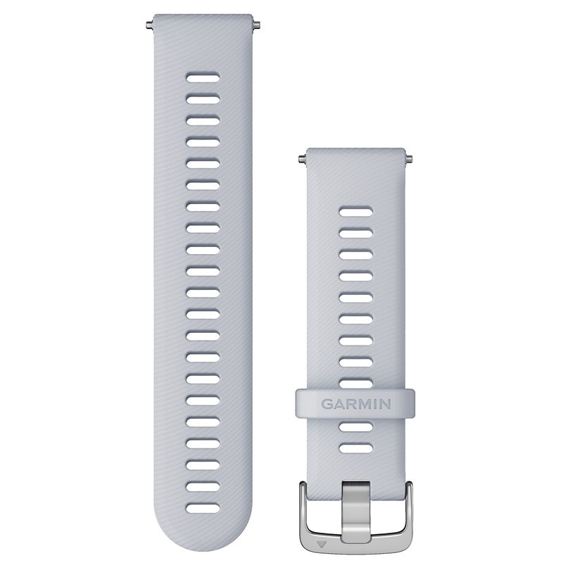 Remienok Garmin Quick Release (22 mm), pracka silver biely