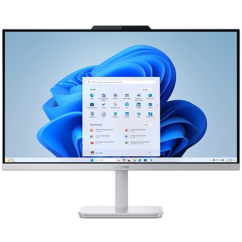 PC all in-one Lenovo A100 sivý