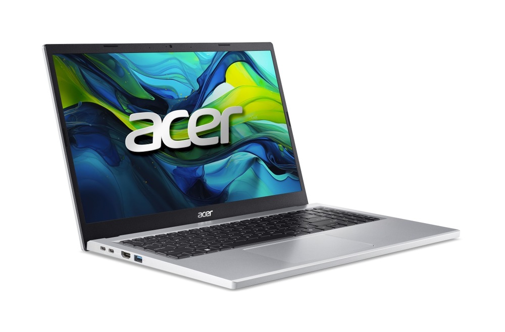 Notebook Acer Aspire Go 15 (AG15-32P-30W7) strieborný Notebook Acer Aspire Go 15 (AG15-32P-30W7) strieborný