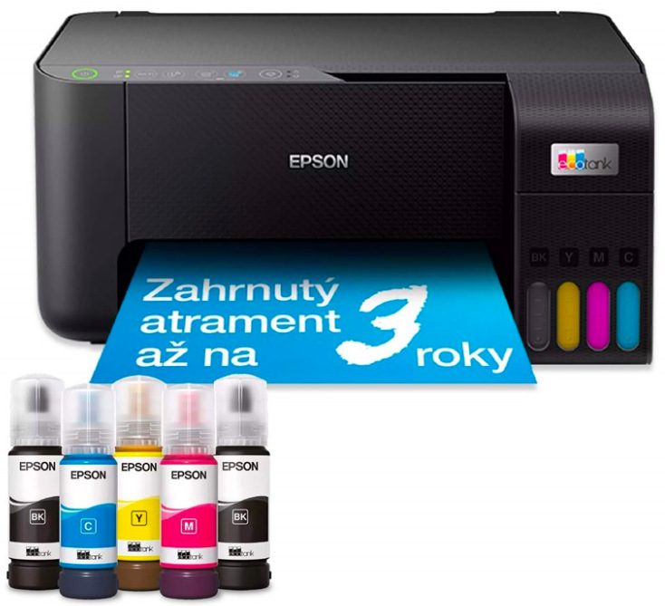 Epson EcoTank L3270 čierna multifunkčná atramentová tlačiareň