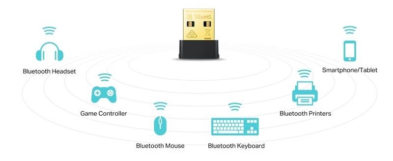 Wi-Fi adaptér TP-Link Archer T2UB Nano, Wi-Fi a Bluetooth čierny Wi-Fi adaptér TP-Link Archer T2UB Nano, Wi-Fi a Bluetooth čierny
