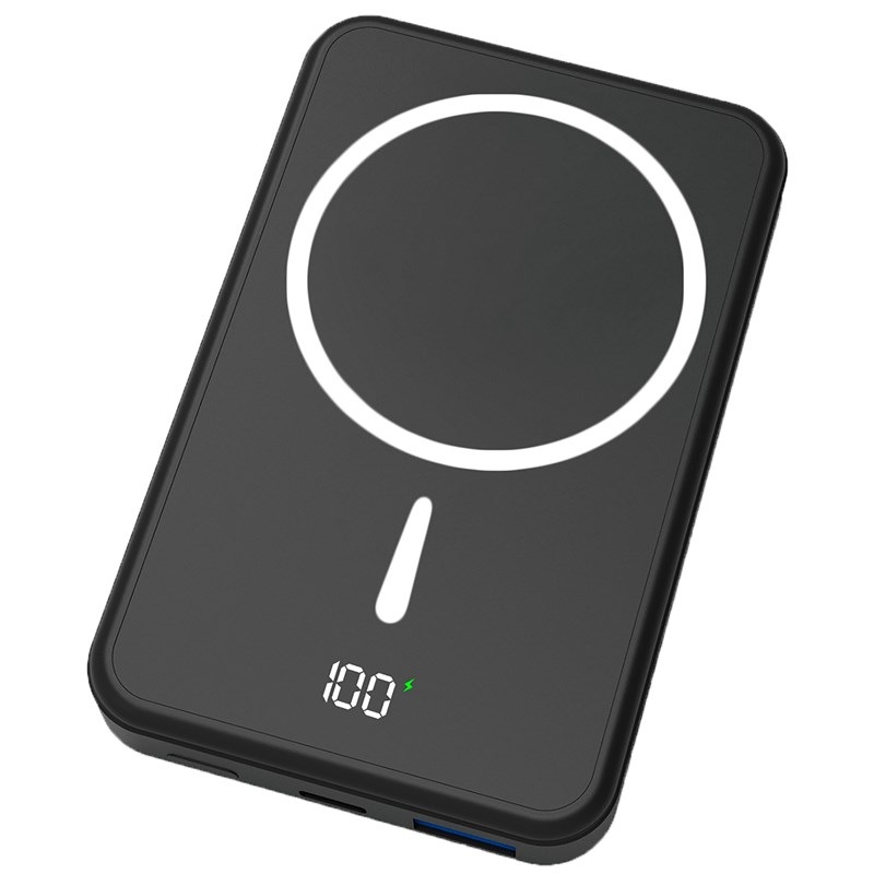Powerbank WG 10000 mAh, Wireless, 15W čierny