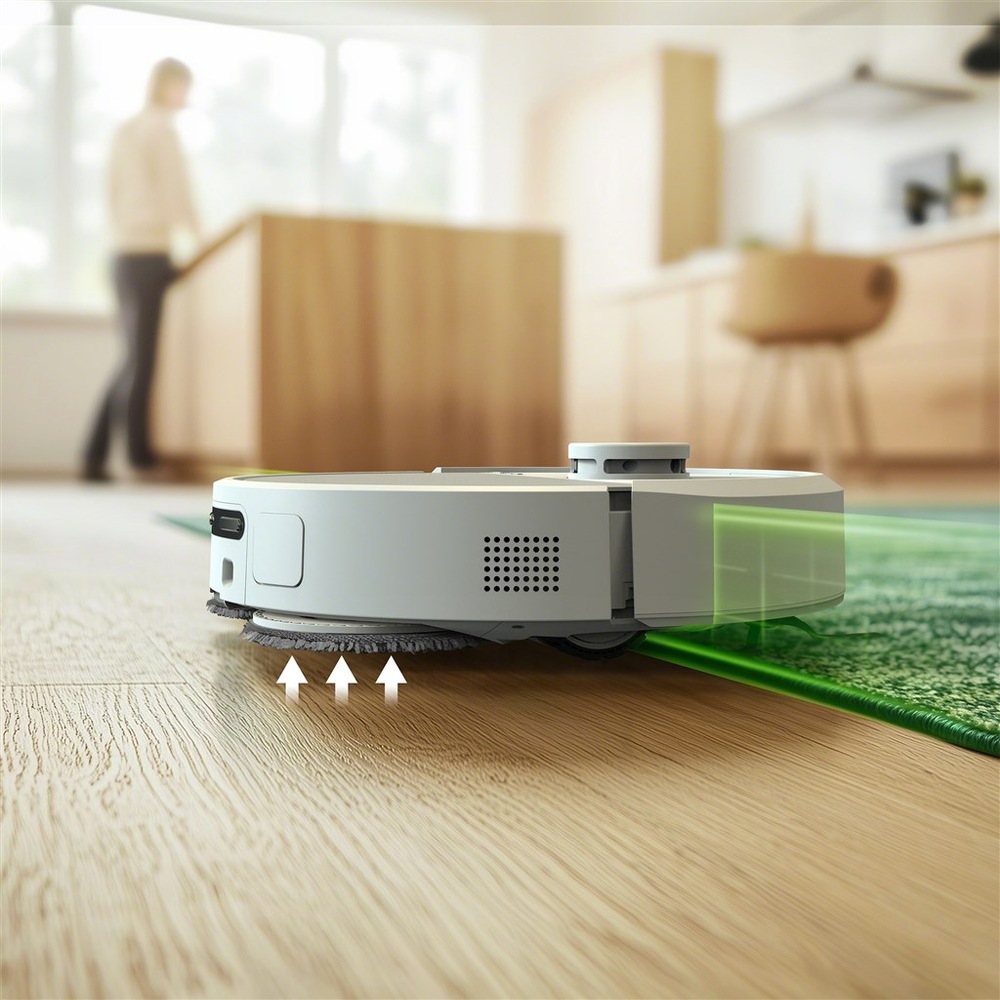 Robotický vysávač iRobot Roomba Plus 405 Combo + AutoWash dock (White) biely
