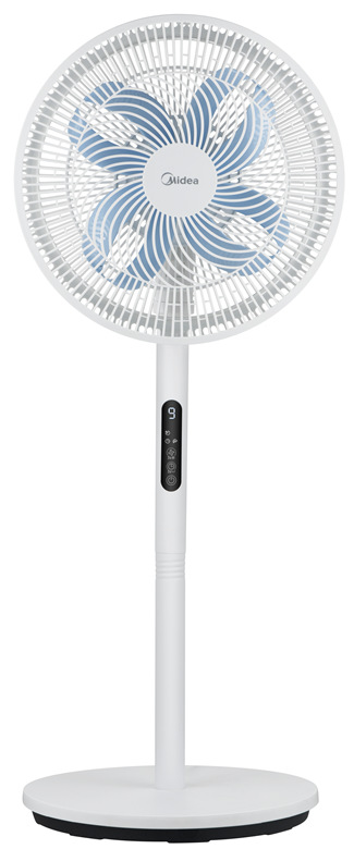Ventilátor stojanový Midea MFS352RDDW s príkonom 30 W a priemerom lopatiek 40 cm