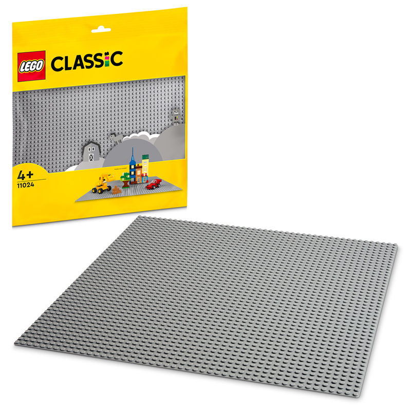 Stavebnica LEGO® Classic 11024 Sivá podložka na stavanie