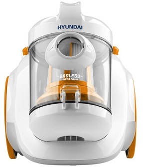 Podlahový vysávač Hyundai VC009 biely/oranžový