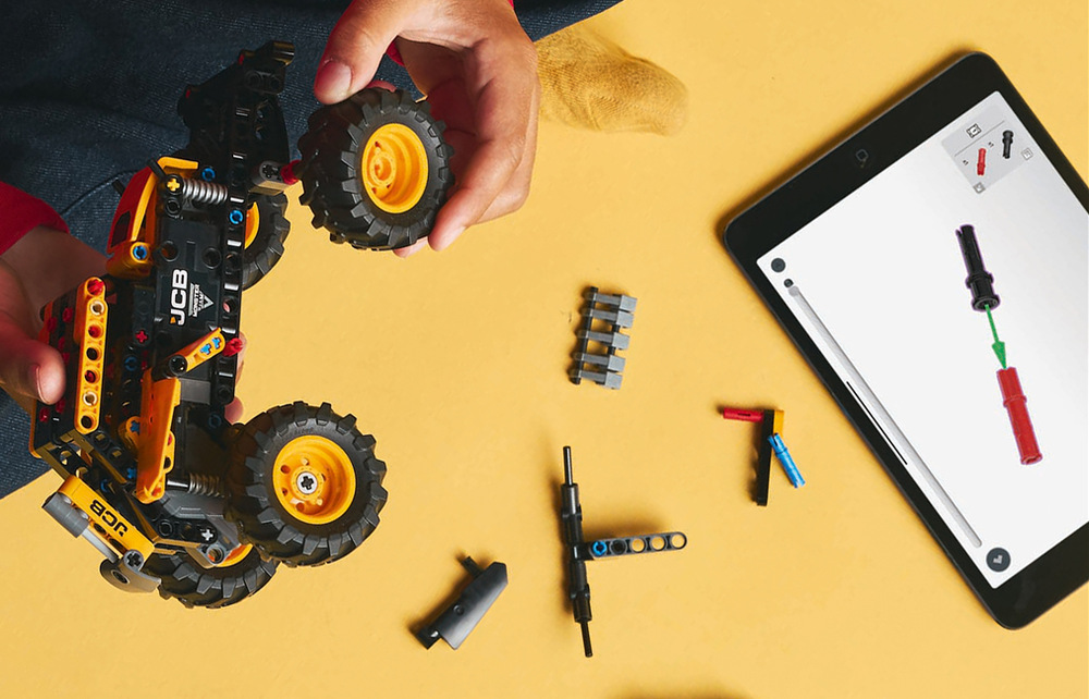 Model LEGO Technic DIGatron ponúka veľké kolesá, pracovné prvky a množstvo možností pre vlastné príbehy.