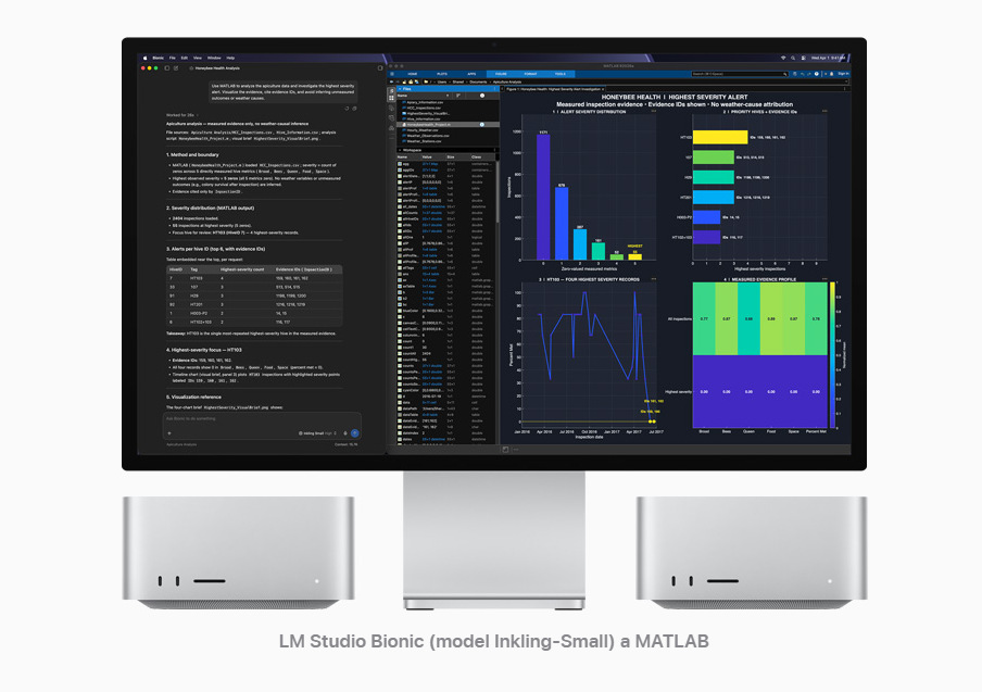 PC mini Apple Mac Studio M5 Max 18× CPU, 32× GPU, 36 GB, 512 GB Apple Mac Studio je pripravený na lokálnu AI