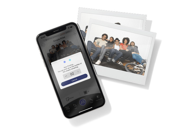 Fototlačiareň Fujifilm Instax Link WIDE sivá