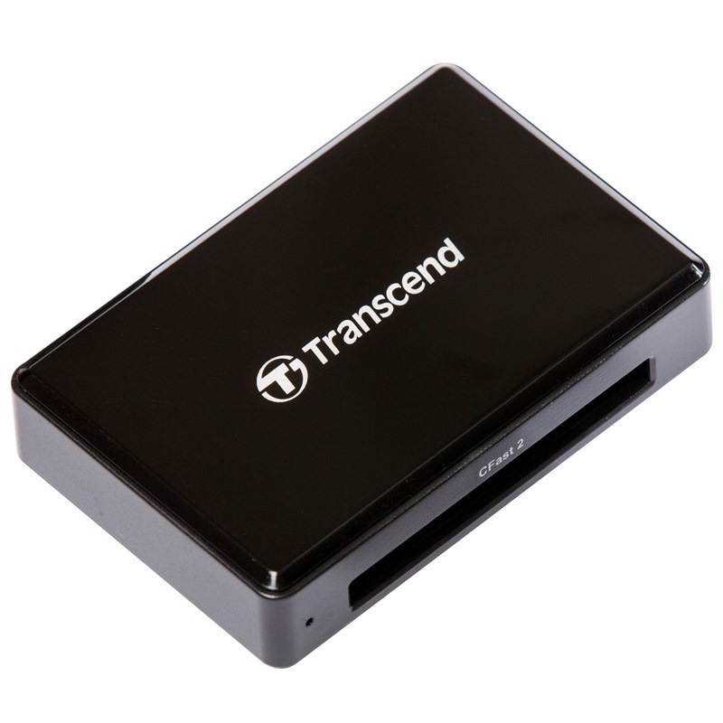 Čítačka pamäťových kariet Transcend RDF2, USB-A/CompactFlash čierna
