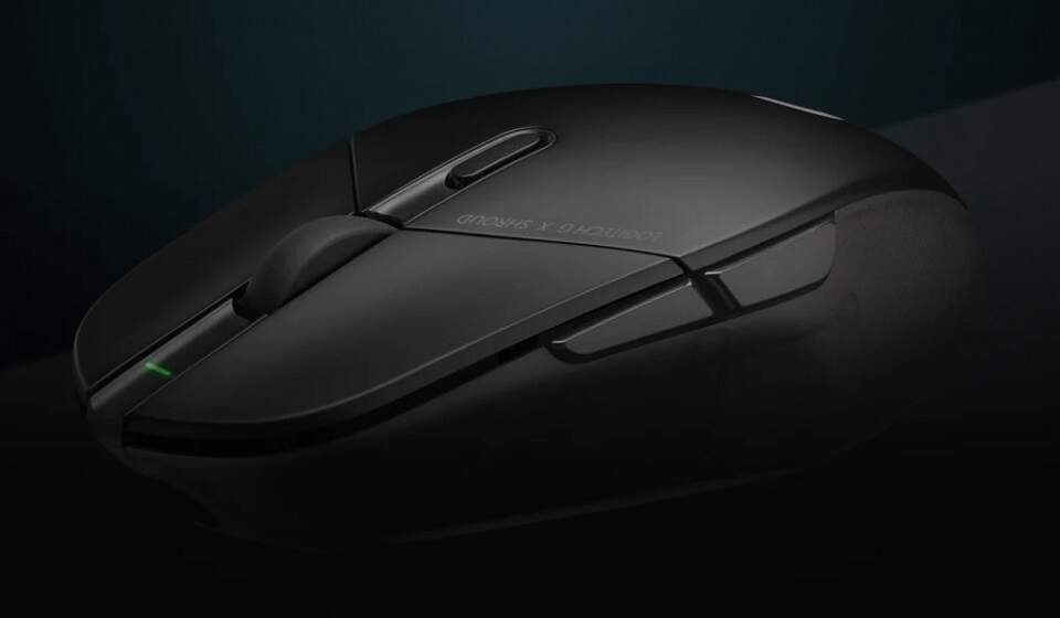 LOGITECH G303 SHROUD BLK, MYŠ - s kozmetickou chybou - 12 mesiacov záruka