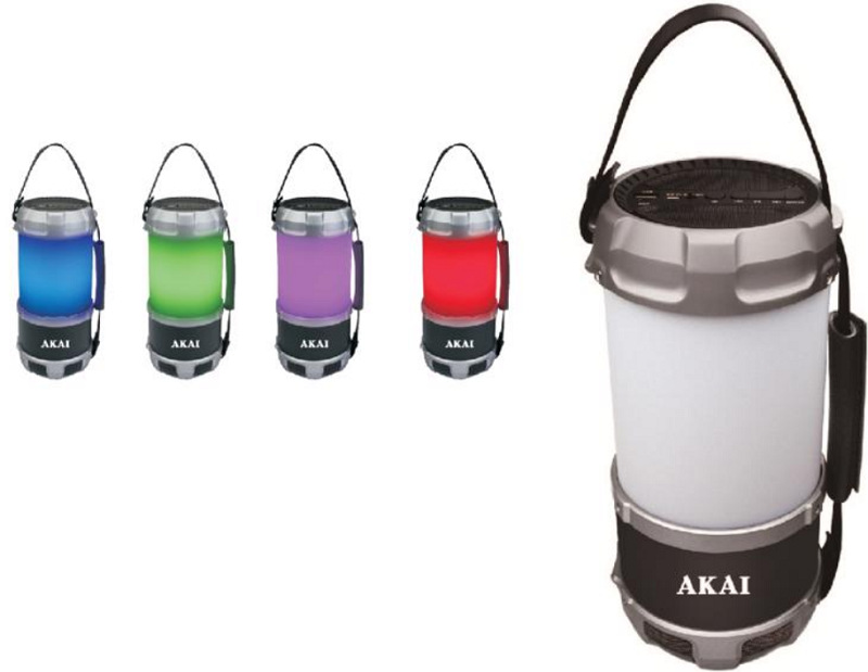 Prenosný reproduktor AKAI ABTS-S38 sivý Prenosný reproduktor AKAI ABTS-S38 sivý
