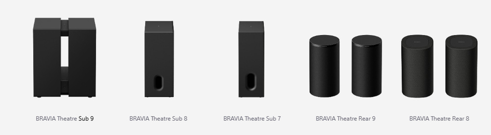 Sony HT-A8 Theatre Trio ponúka možnosť rozšírenia o subwoofery a zadné satelity