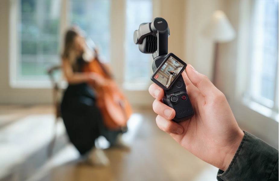 Outdoorová kamera DJI Osmo Pocket 4P Standard Combo čierna DJI Osmo Pocket 4P podporuje technológiu ActiveTrack 8.0″ width=