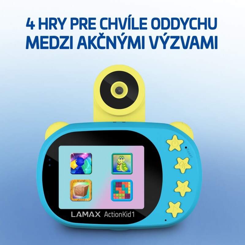 Digitálny fotoaparát LAMAX ActionKid1 modrý