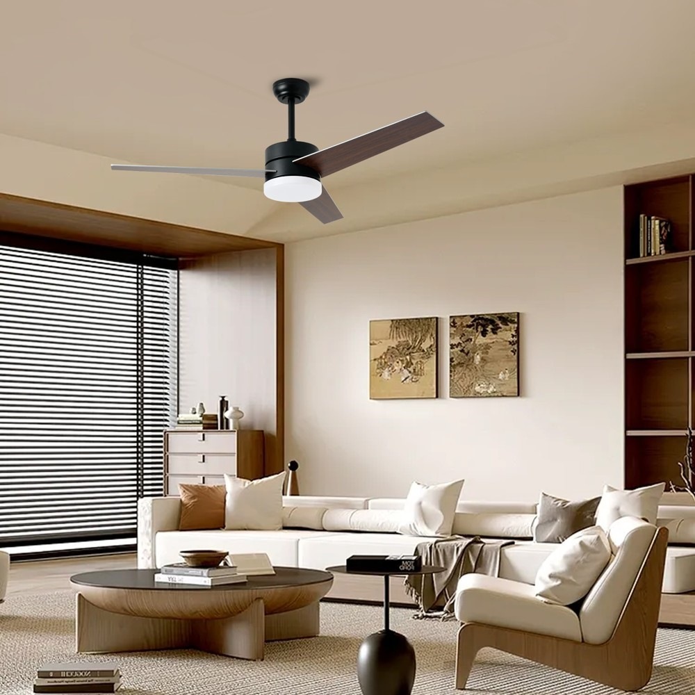 LED stropné svietidlo IMMAX NEO LITE VARIABLE SMART LED s ventilátorom, 24W, Wi-Fi, TUYA čierne/hnedé Stropné svietidlo IMMAX NEO LITE VARIABLE SMART LED s ventilátorom, 24W, Wi-Fi, TUYA - čierne / hnedé