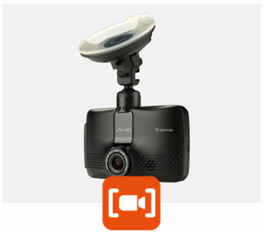 Autokamera Mio MiVue 733 WIFI GPS (s parkovacím režimom) čierna