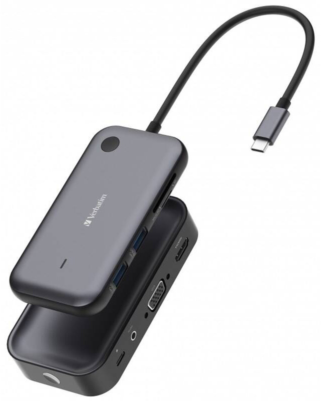 Adaptér Verbatim Share my Screen WDA-01, USB-C, 1080 p