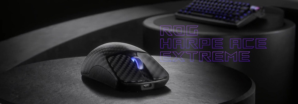 Myš Asus ROG Harpe Ace Extreme čierna Myš Asus ROG Harpe Ace Extreme čierna