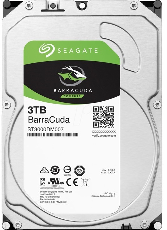 Pevný disk 3,5" Seagate Barracuda 3TB