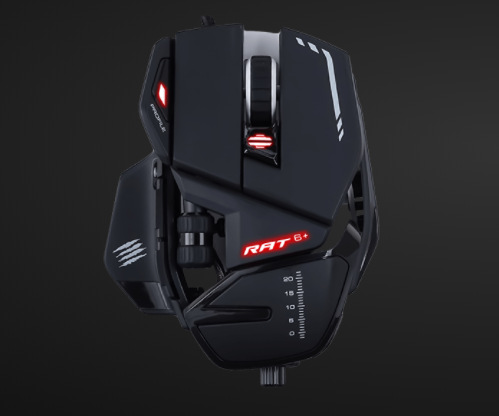 Myš MadCatz R.A.T. 6+ čierna
