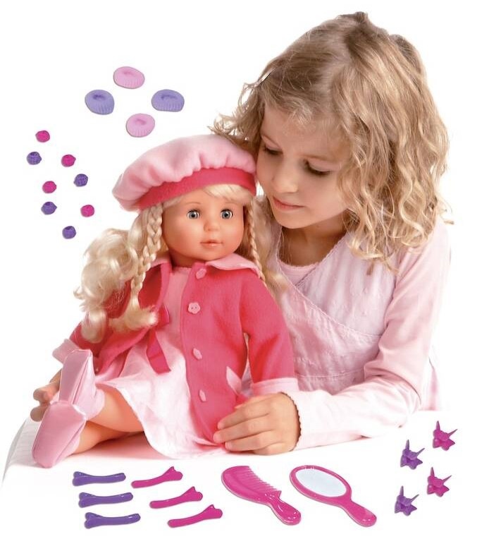 Bábika MaDe Adélka 62307 100 funkcí, 45 cm