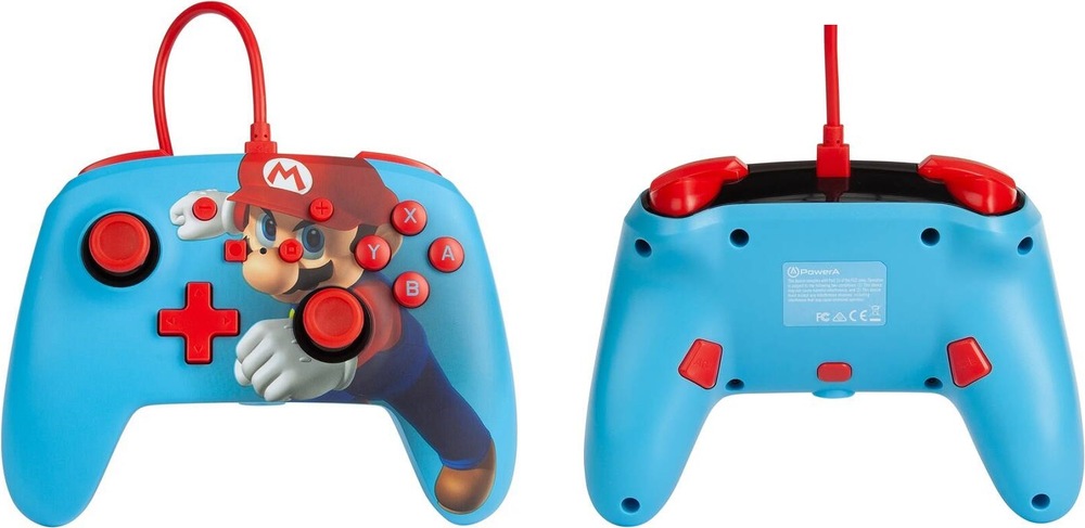 Gamepad PowerA Enhanced Wired pre Nintendo Switch - Mario Punch PowerA Enhanced Wired Controller