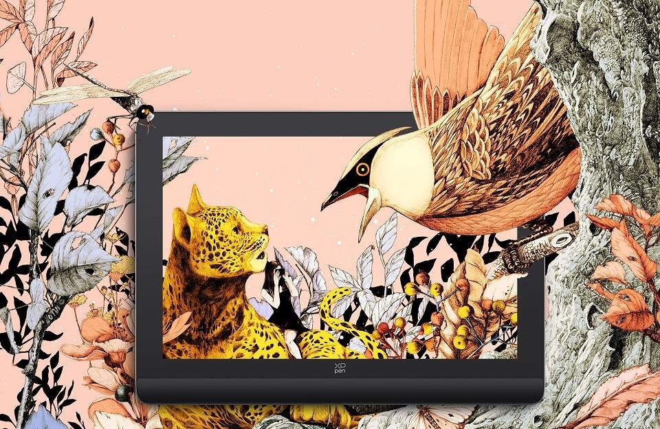 Grafický tablet XPPen Artist Pro 16 (2. generácia) + RC čierny
