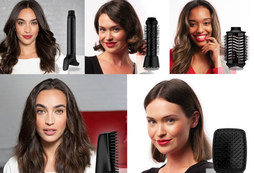 Styler Revlon RVDR5371E One-Step Blow-Dry Multi Air Styler 5v1 čierna Styler Revlon RVDR5371E One-Step Blow-Dry Multi Air Styler 5v1