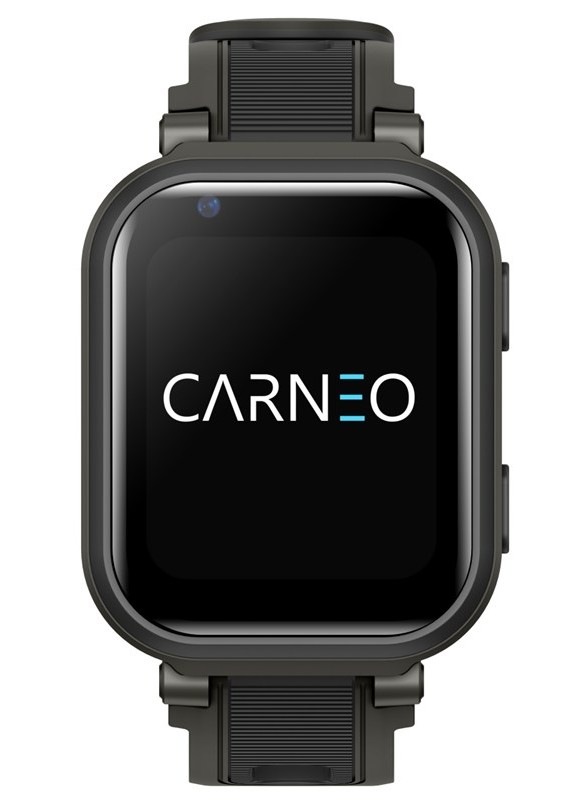 Chytré hodinky Carneo GuardKid + 4G Ultra 2nd gen., Čierna farba.