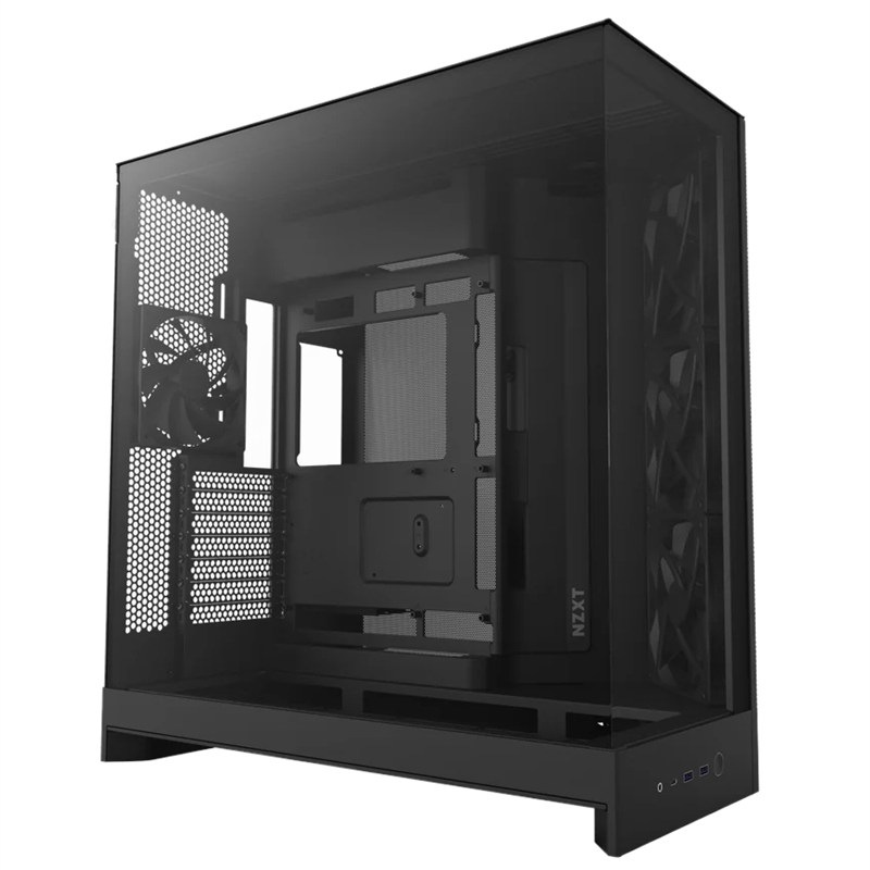 Case NZXT H9 Flow - čierna farba
