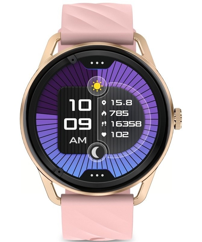 Chytré hodinky Aligator Watch AMOLED PRO, ružová farba.