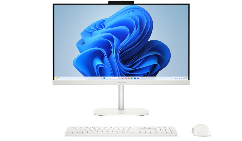 PC all in-one HP + Game Pass predplatné na 2 mesiace biely HP OmniStudio s výbornou konektivitou v podobe radu portov