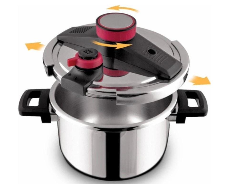 Tlakový hrniec Lamart STEAM LT1256, 6 l nerez Tlakový hrniec Lamart LT1256, 6 l